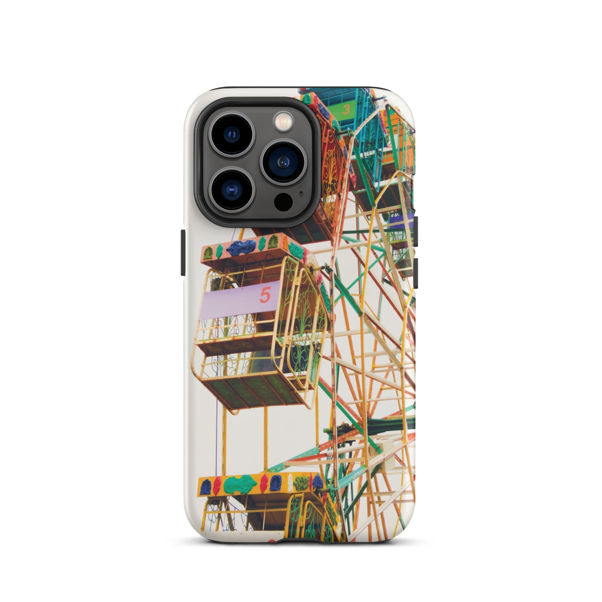 Wheel of Fortune Amusement Park Ferris Iphone Case, 13 Pro / Matte, Ferris Wheel Phone Case