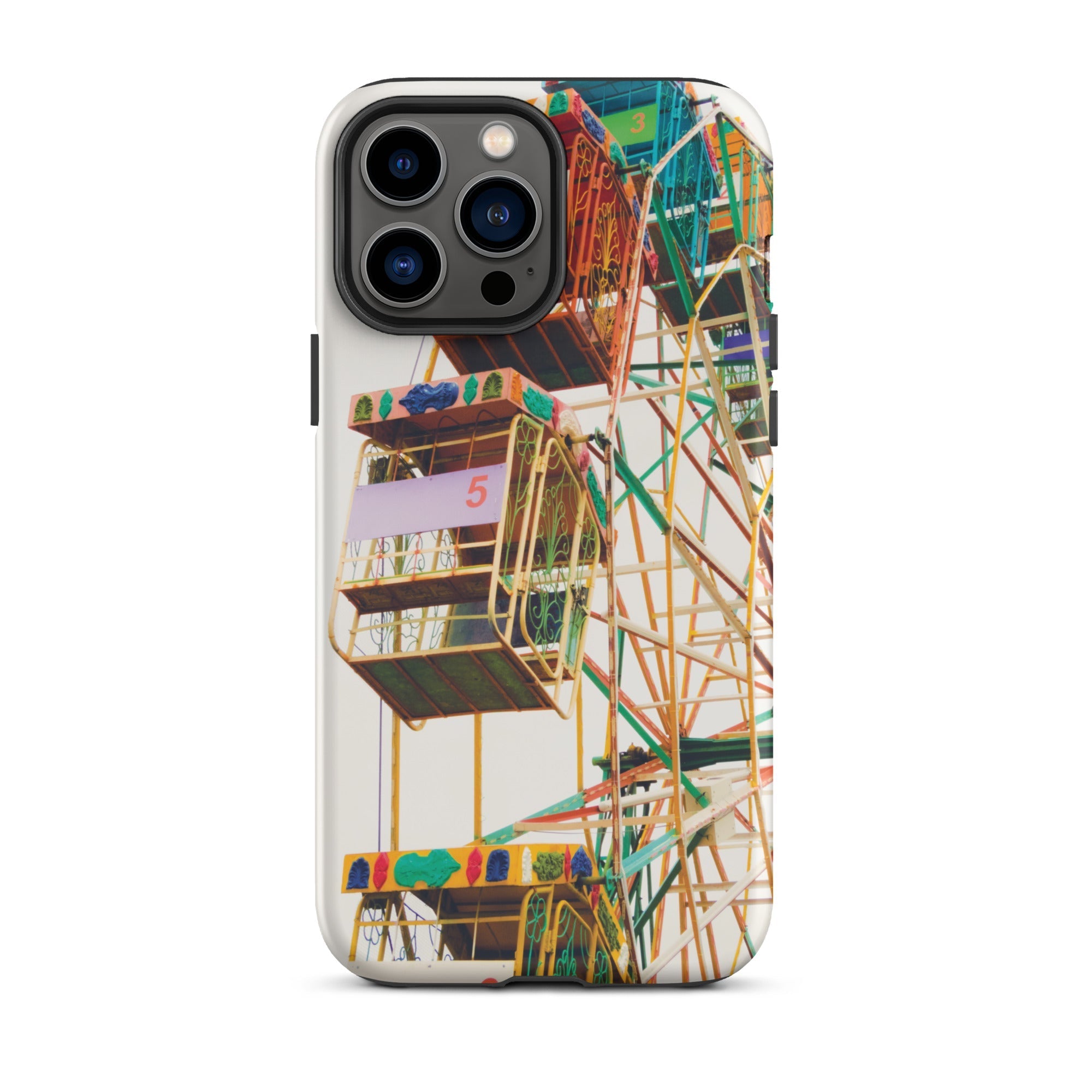 Wheel of Fortune Amusement Park Ferris Iphone Case, 13 Pro Max / Matte, Ferris Wheel Phone Case