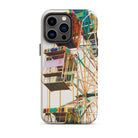 Wheel of Fortune Amusement Park Ferris Iphone Case, 14 Pro Max / Matte, Ferris Wheel Patterned Phone Case