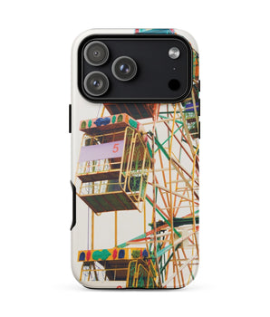 Iphone 17 Pro Max / Matte Wheel of Fortune - Amusement Park Ferris Case Kaleidoscopic