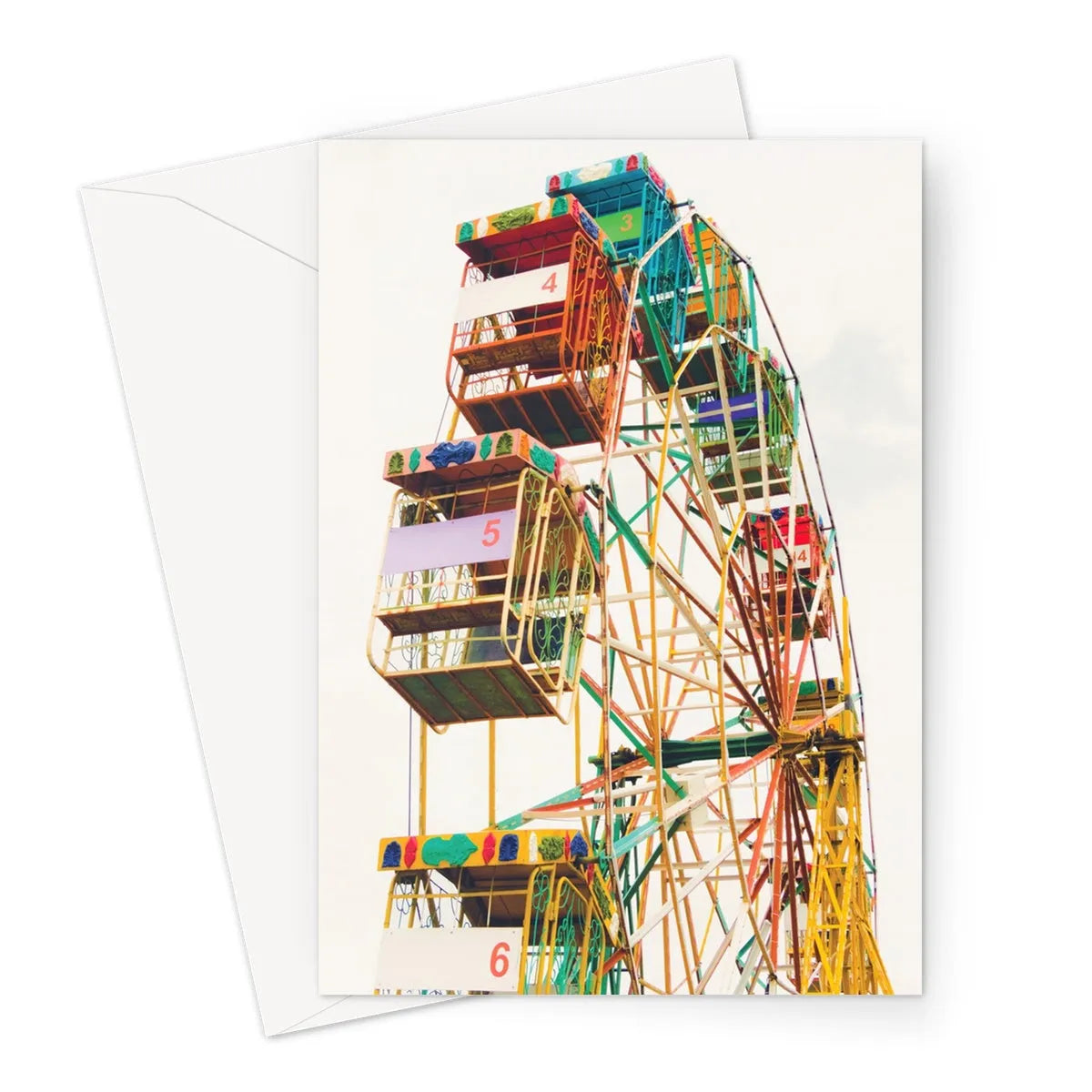 Wheel Of Fortune Greeting Card - A5 Portrait / 1 Card - Greeting & Note Cards - Aesthetic Art