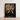 Black-framed Portrait Muscular Man Vintage Attire Maroon Gold Gay Circus Ringmaster, Art, Daring Spectacle