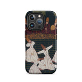 Whirling Dervishes at Konya - Ottoman School Iphone Case, 16 Pro / Matte, Phone Case Dervishes Design