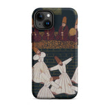 Whirling Dervishes at Konya - Ottoman School Phone Case Iphone 15 Plus / Matte Phone Case Dervishes Design Ottoman School, School Iphone