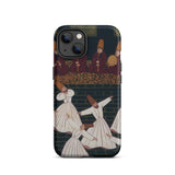 Whirling Dervishes at Konya - Ottoman School Phone Case Iphone 13 / Matte Iphone Case Dervishes Design Ottoman School, School Case, Whirling