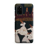 Whirling Dervishes at Konya - Ottoman School Samsung Case, Galaxy S20 Plus / Matte, Smartphone Case Illustration Dervishes Seated Musicians