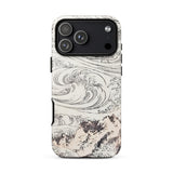 Whirlpool at Awa - Katsushika Hokusai Iphone Case, 17 Pro Max / Matte, Iphone 12 Pro Max Case Hokusai Wave Design