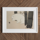 Dog and Snail - Kamisaka Sekka Kacho-e Art Print Posters Prints & Visual Artwork