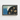 Black-framed Artwork Stylized White Bird Blue Teal Background Kamisaka Sekka Art, Warrior’s Basket Pattern, Heron Paused