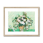 White Roses - Vincent Van Gogh Floral Art Print