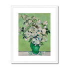 White Roses - Vincent Van Gogh Floral Art Print