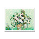 White Roses - Vincent Van Gogh Floral Art Print Posters Prints & Visual Artwork