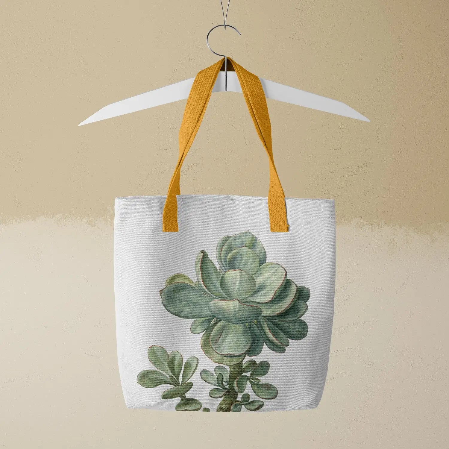 Little Green Man - Silver Bullet Succulent Tote Bags