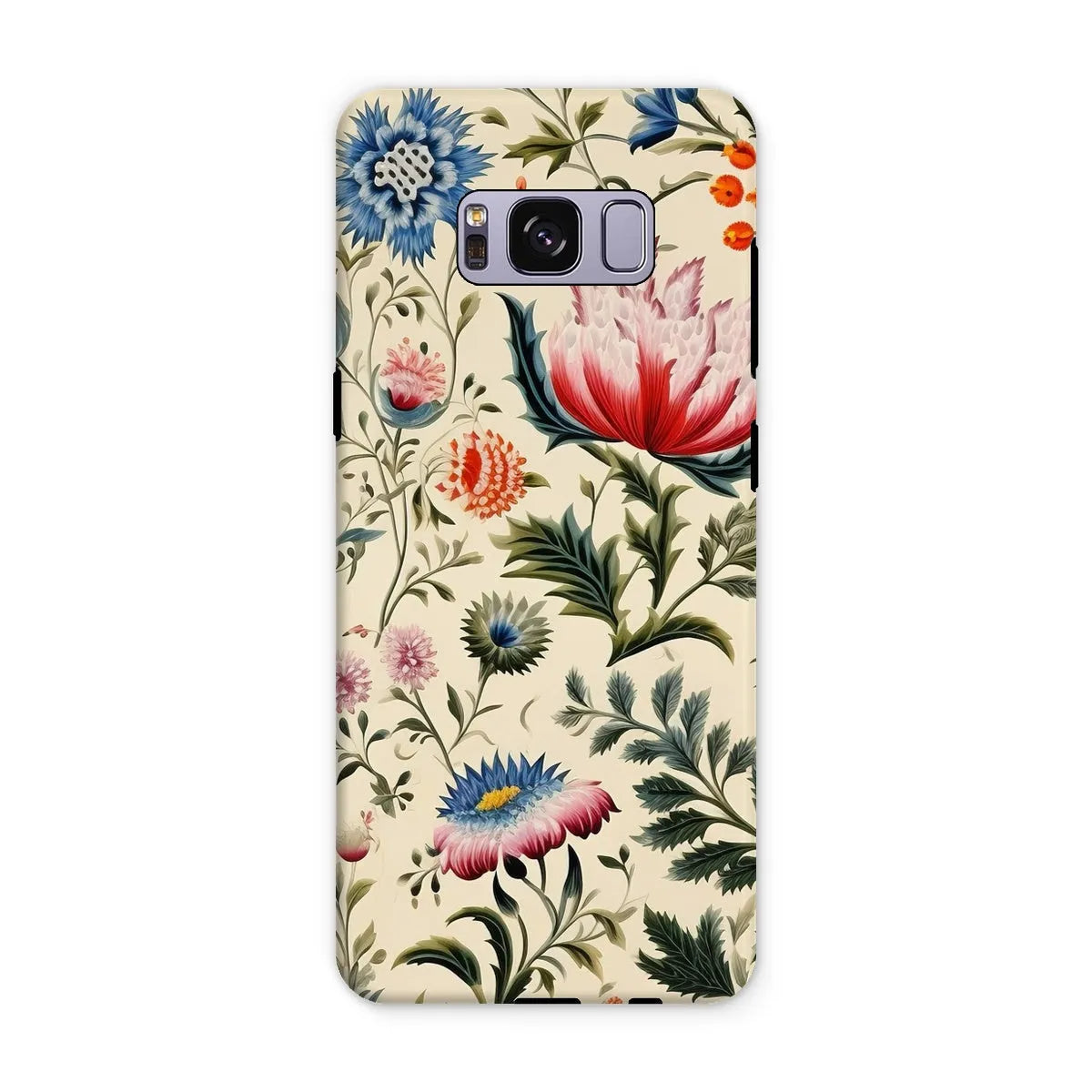 Wildflower Hoopla - Floral Garden Aesthetic Phone Case - Samsung Galaxy S8 Plus / Matte - Mobile Phone Cases