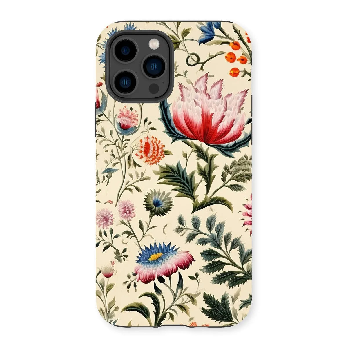 Wildflower Hoopla - Floral Garden Aesthetic Phone Case - Iphone 14 Pro / Matte - Mobile Phone Cases - Aesthetic Art