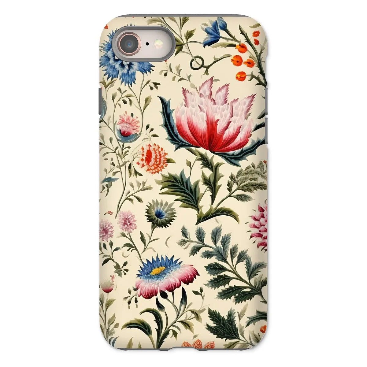 Wildflower Hoopla - Floral Garden Aesthetic Phone Case - Iphone 8 / Matte - Mobile Phone Cases - Aesthetic Art