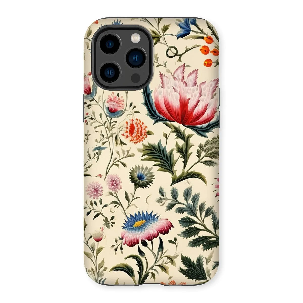 Wildflower Hoopla - Floral Garden Aesthetic Phone Case - Iphone 14 Pro Max / Matte - Mobile Phone Cases - Aesthetic Art