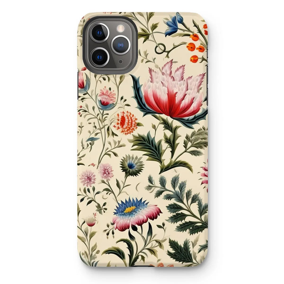 Wildflower Hoopla - Floral Garden Aesthetic Phone Case - Iphone 11 Pro Max / Matte - Mobile Phone Cases - Aesthetic Art
