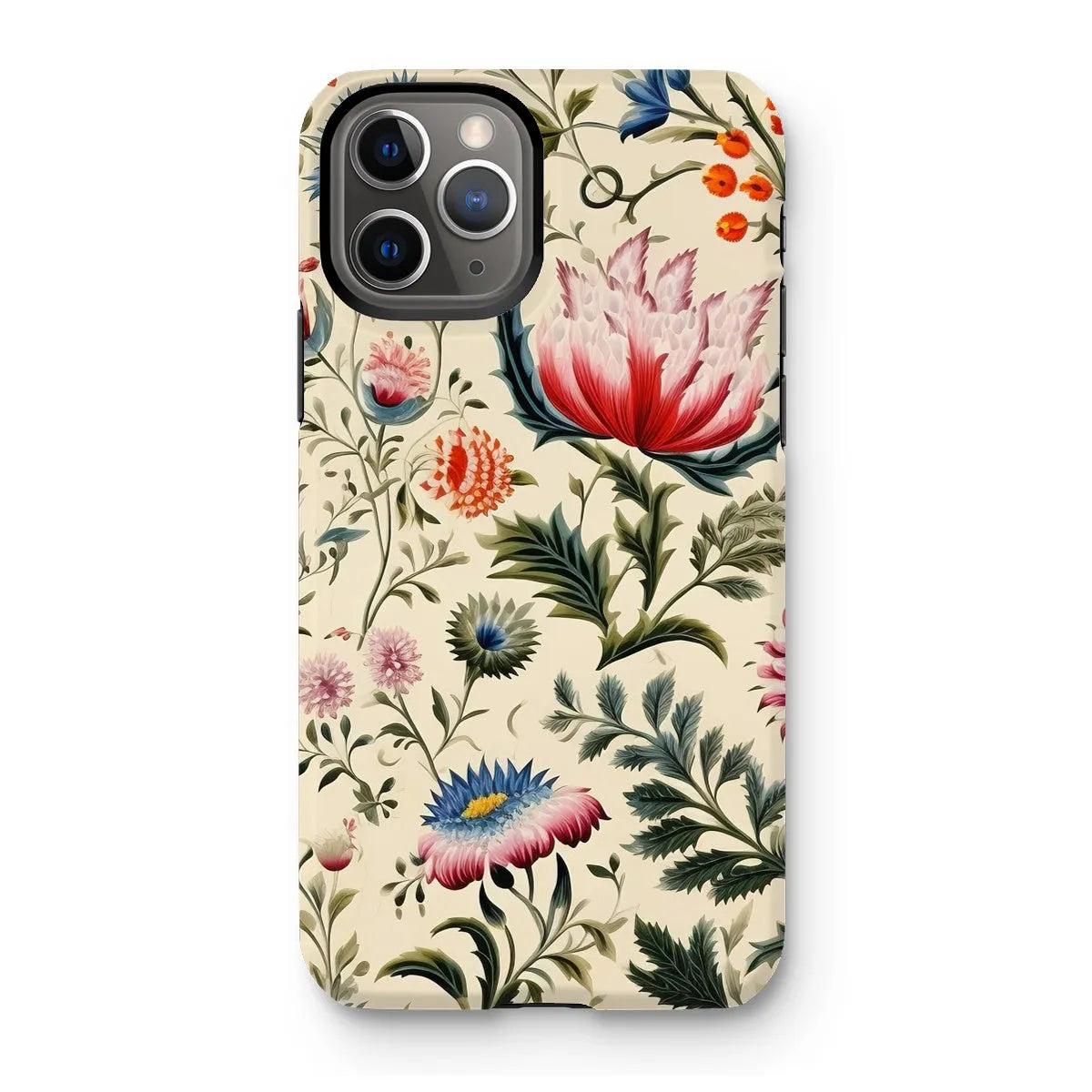 Wildflower Hoopla - Floral Garden Aesthetic Phone Case - Iphone 11 Pro / Matte - Mobile Phone Cases - Aesthetic Art