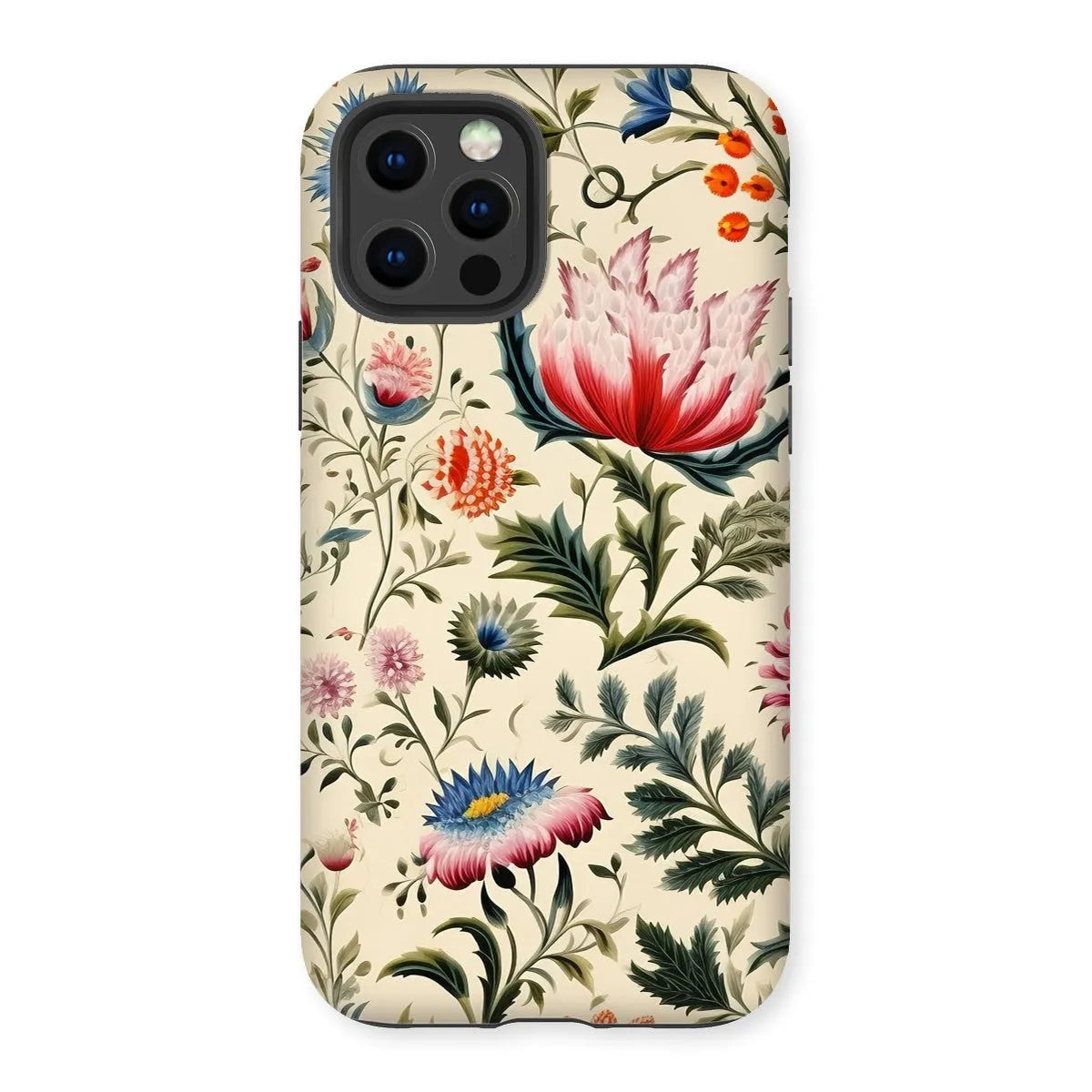 Wildflower Hoopla - Floral Garden Aesthetic Phone Case - Iphone 12 Pro / Matte - Mobile Phone Cases - Aesthetic Art
