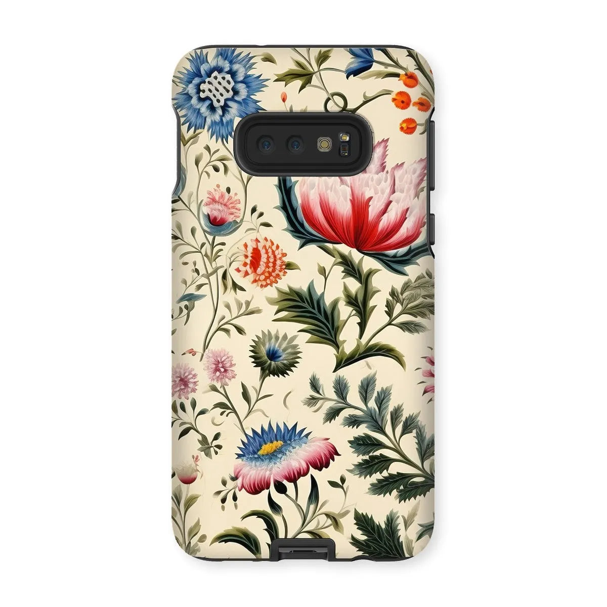Wildflower Hoopla - Floral Garden Aesthetic Phone Case - Samsung Galaxy S10e / Matte - Mobile Phone Cases - Aesthetic