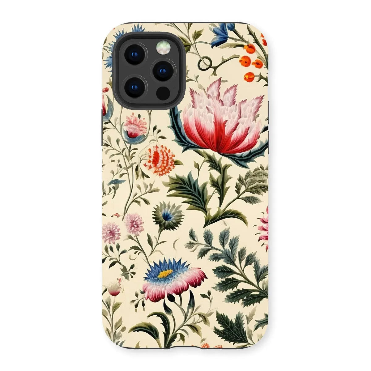 Wildflower Hoopla - Floral Garden Aesthetic Phone Case - Iphone 13 Pro / Matte - Mobile Phone Cases - Aesthetic Art