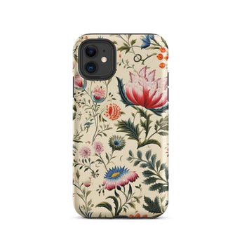 Wildflower Hoopla - Floral Garden Iphone Case, 11 / Matte, Floral Patterned Phone Case