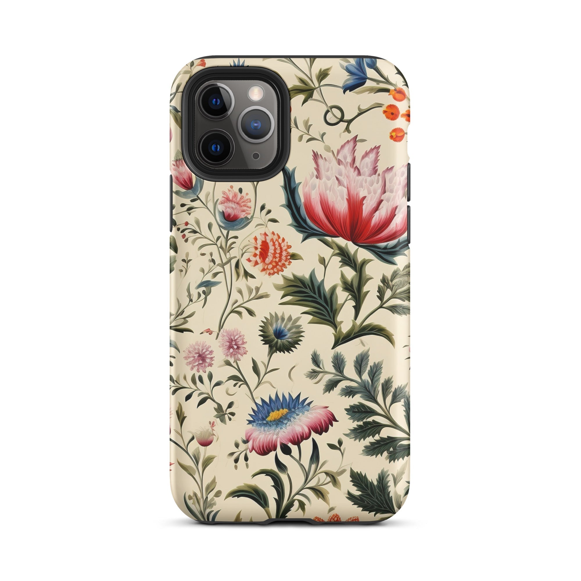 Wildflower Hoopla Floral Garden Iphone Case, 11 Pro / Matte, Floral Patterned Phone Case