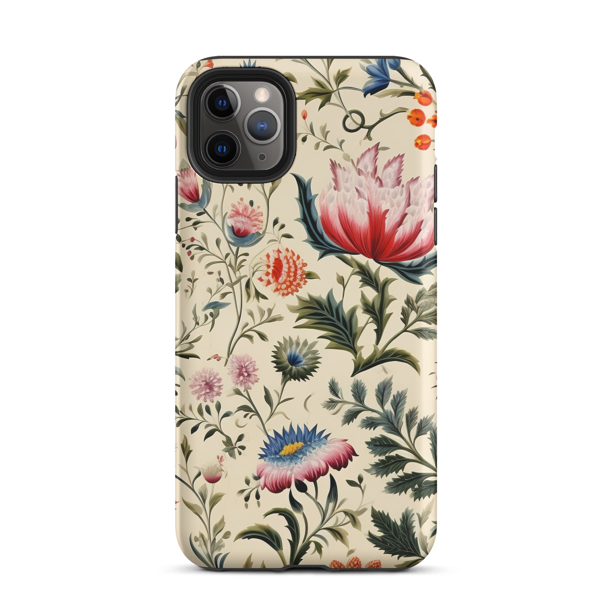 Wildflower Hoopla Floral Garden Iphone Case, 11 Pro Max / Matte, Floral Patterned Phone Case