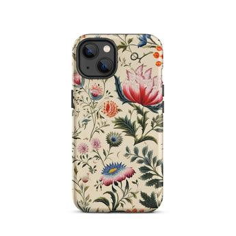 Wildflower Hoopla - Floral Garden Iphone Case, 13 / Matte, Floral Patterned Phone Case
