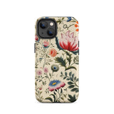 Wildflower Hoopla - Floral Garden Iphone Case, 14 / Matte, Floral Patterned Phone Case