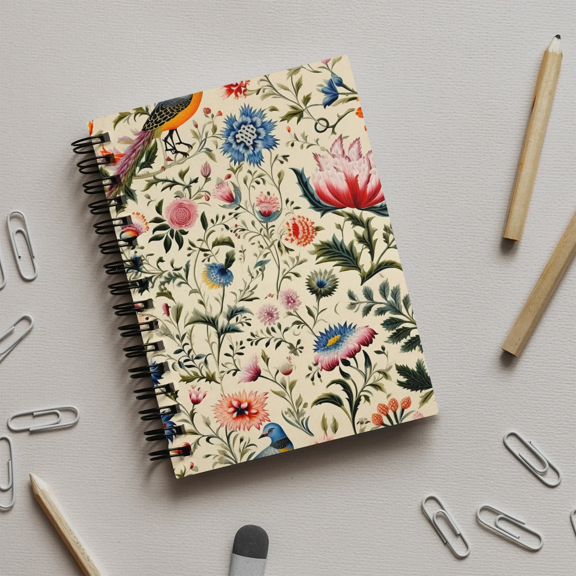 Wildflower Hoopla - Floral Garden Notebook Notebooks & Notepads