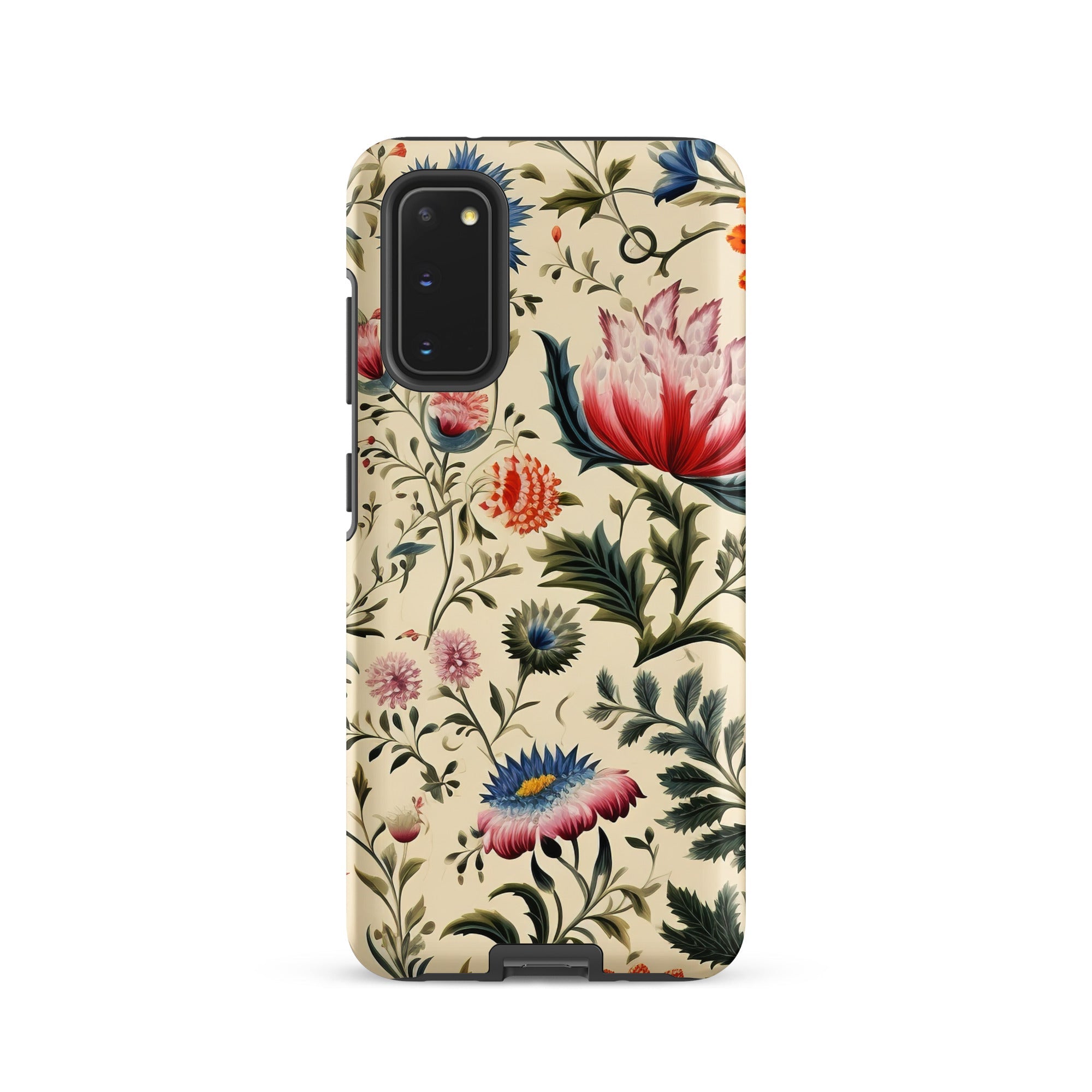 Wildflower Hoopla Floral Garden Samsung Case, Galaxy S20 / Matte, Smartphone Case Floral Pattern