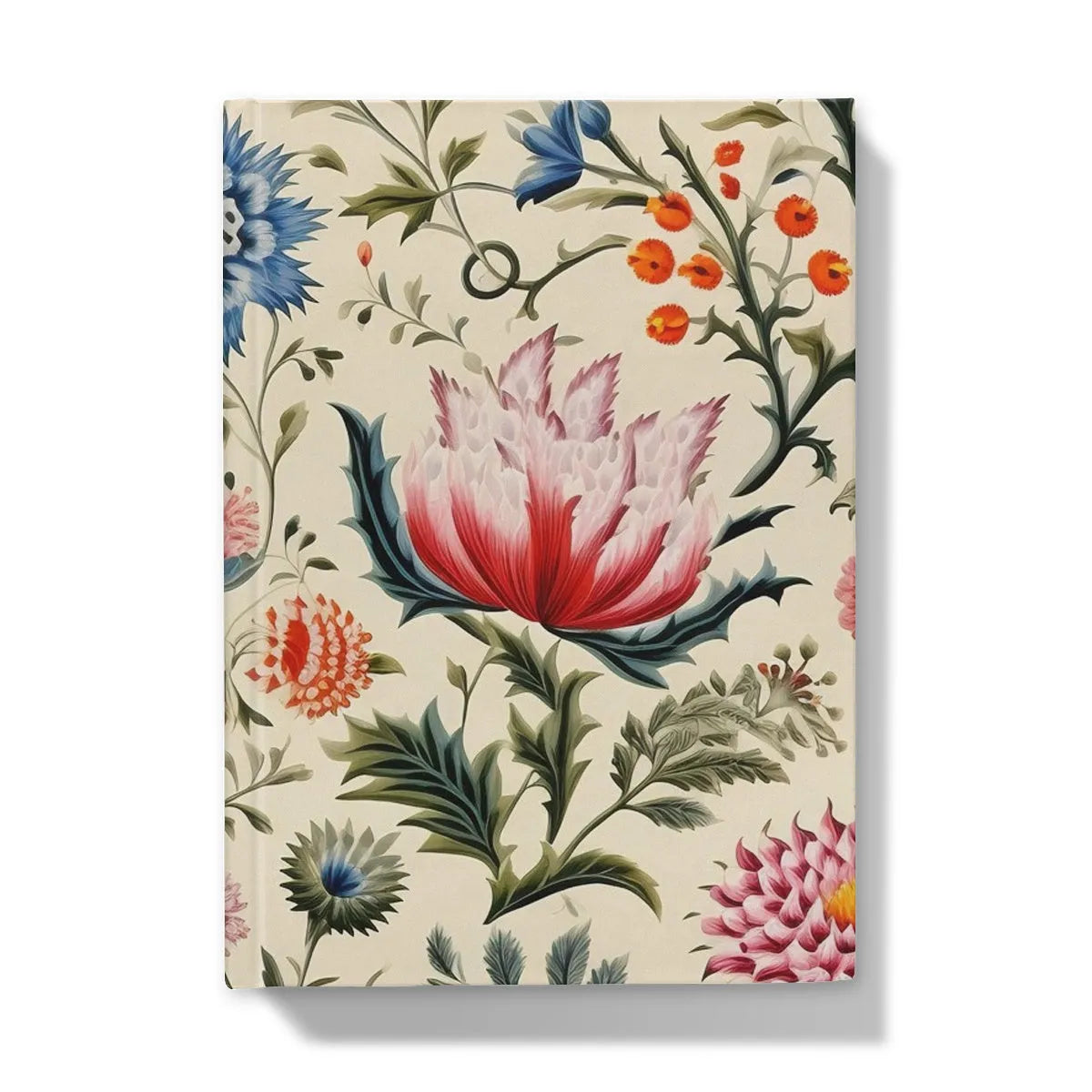 Wildflower Hoopla Hardback Journal - 5’x7’ / Lined - Aesthetic Art