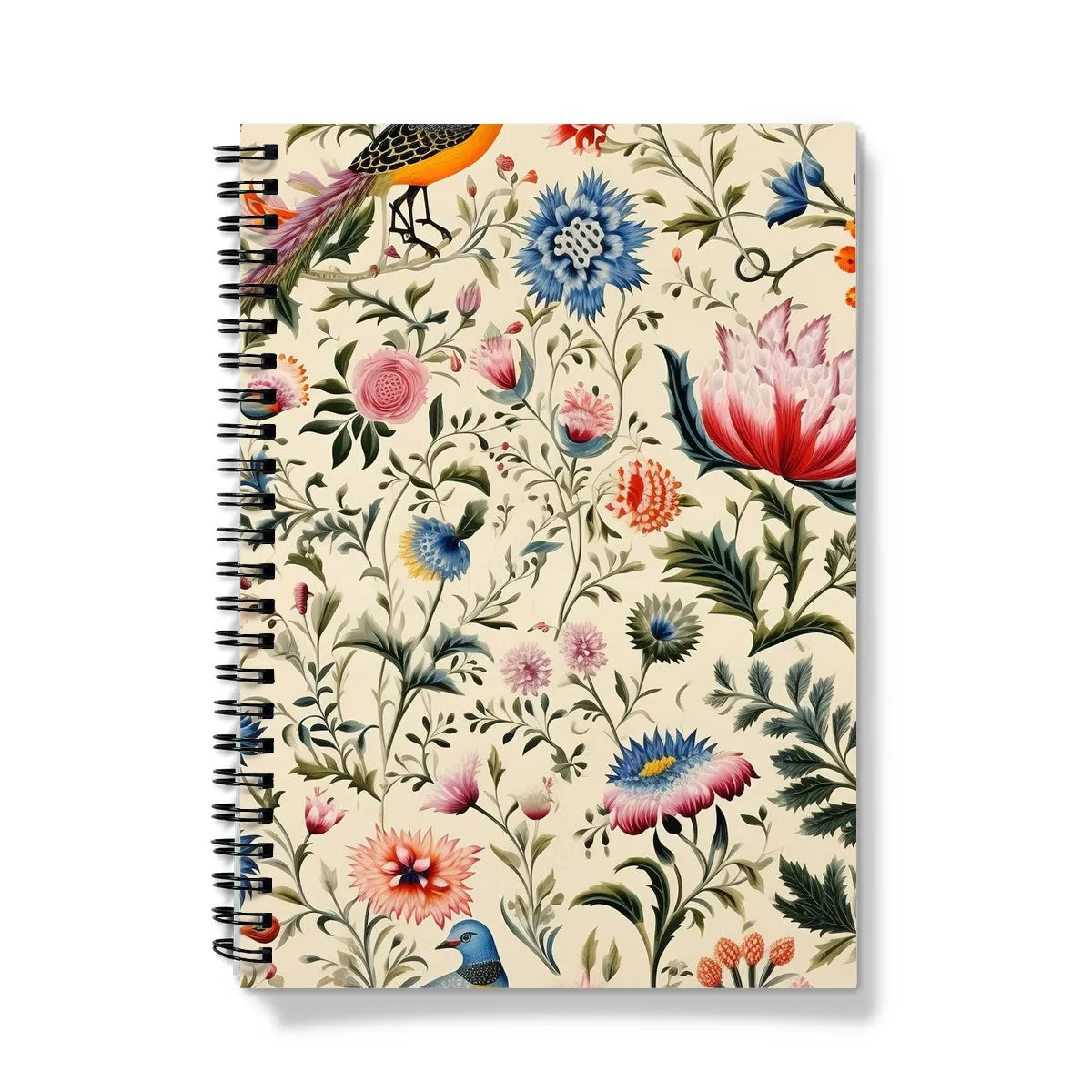 Wildflower Hoopla Notebook - A5 / Graph - Notebooks & Notepads - Aesthetic Art