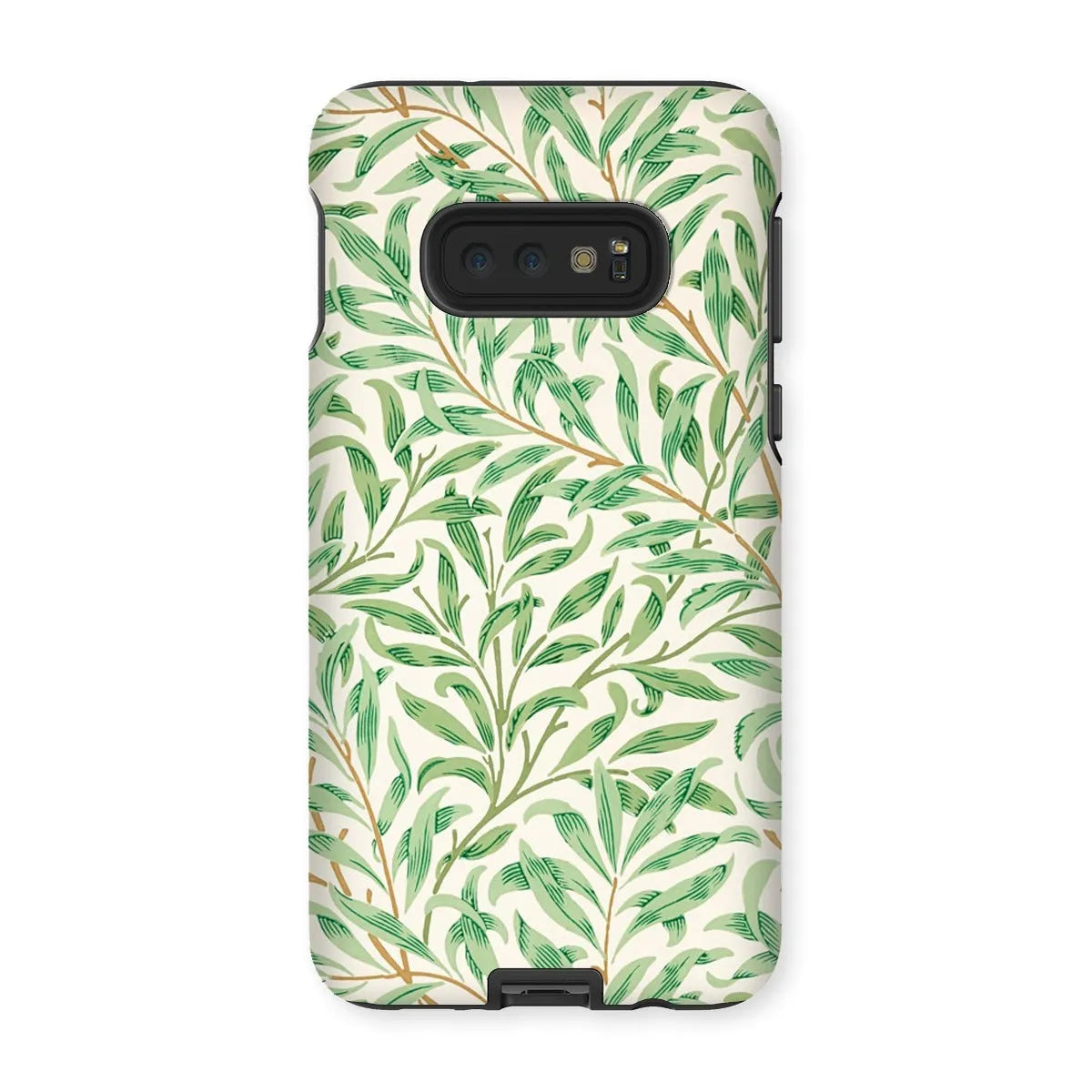 Willow Bough - Botanical Aesthetic Phone Case - William Morris - Samsung Galaxy S10e / Matte - Mobile Phone Cases