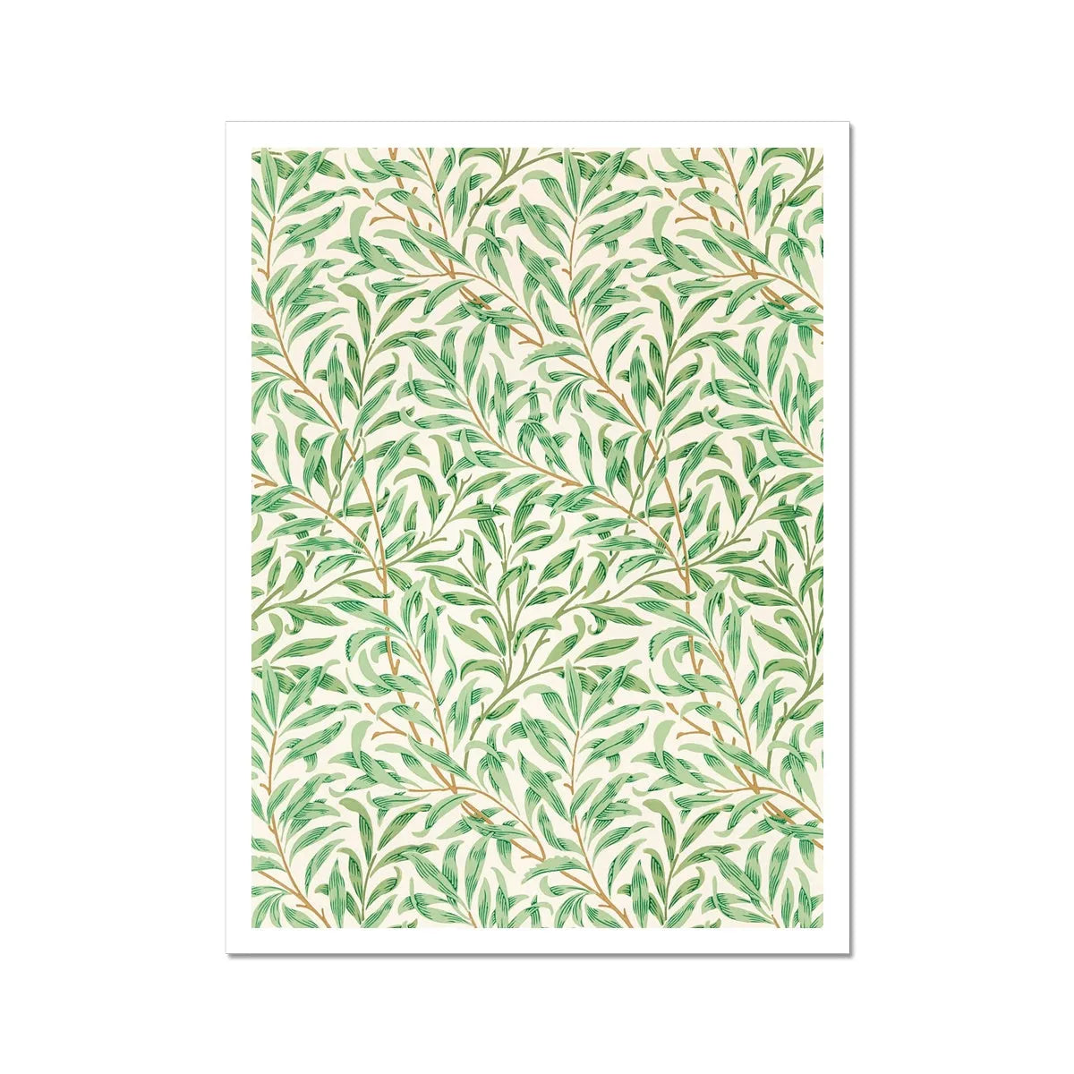 Willow Bough - William Morris Botanicals Fine Art Print - 12’x16’ - Posters Prints & Visual Artwork - Aesthetic Art