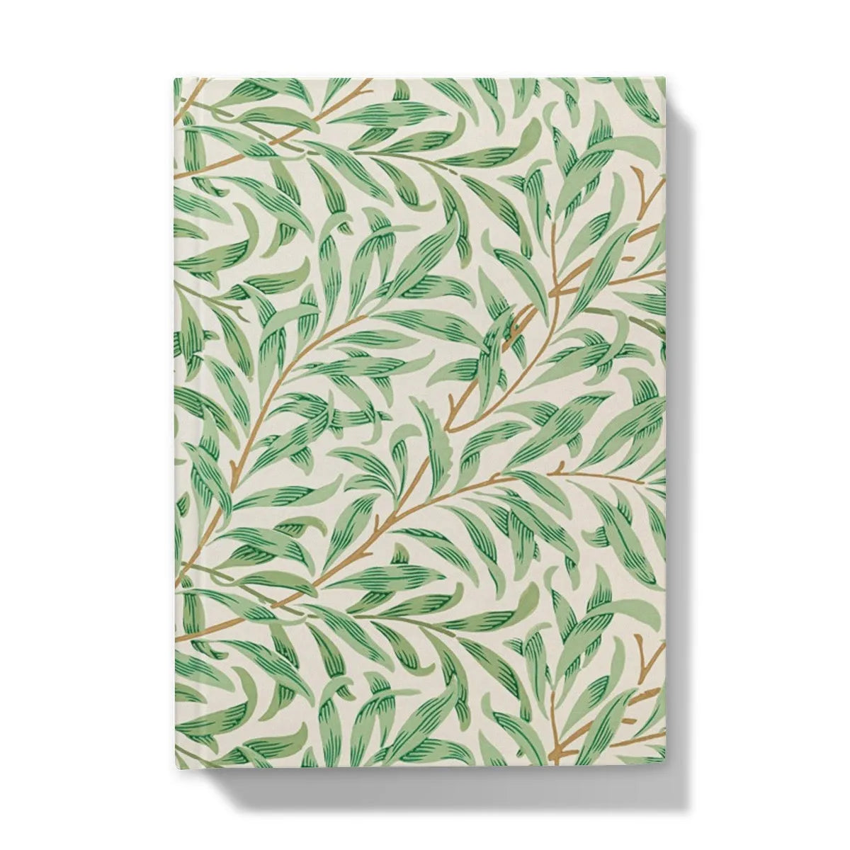Willow Bough By William Morris Hardback Journal - 5’x7’ / Lined - Notebooks & Notepads - Aesthetic Art