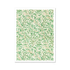 Willow Bough - William Morris Leaf Motif Art Print