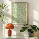 Willow Bough - William Morris Leaf Motif Art Print