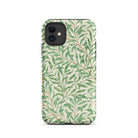 Willow Bough William Morris Leaf Pattern Iphone Case, 11 / Matte, Leaf Patterned Phone Case
