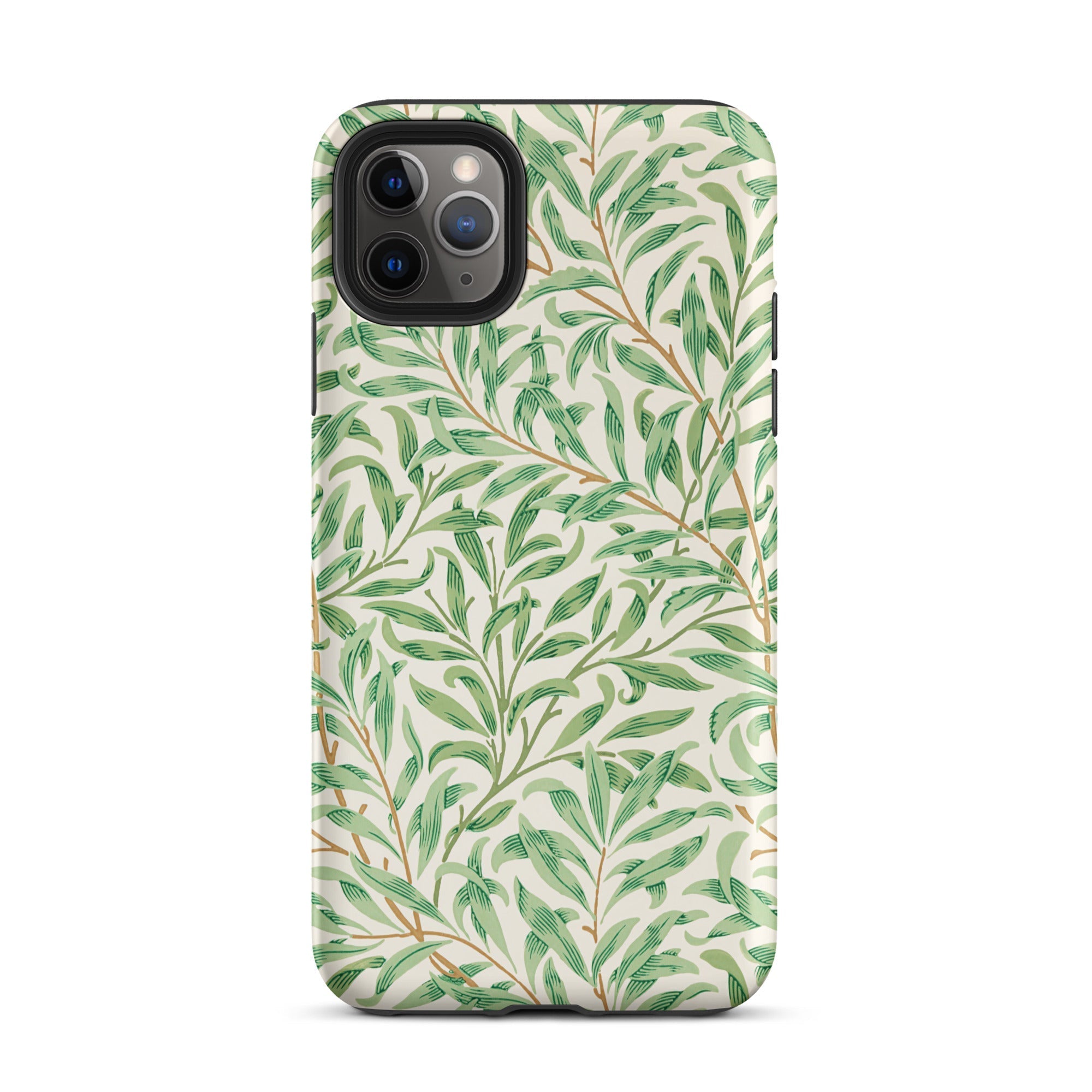 Willow Bough William Morris Leaf Pattern Iphone Case, 11 Pro Max / Matte, Floral Patterned Phone Case