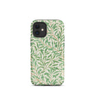 Willow Bough William Morris Leaf Pattern Iphone Case, 12 Mini / Matte, Floral Patterned Phone Case