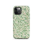 Willow Bough William Morris Leaf Pattern Iphone Case, 12 Pro / Matte, Leaf Patterned Phone Case