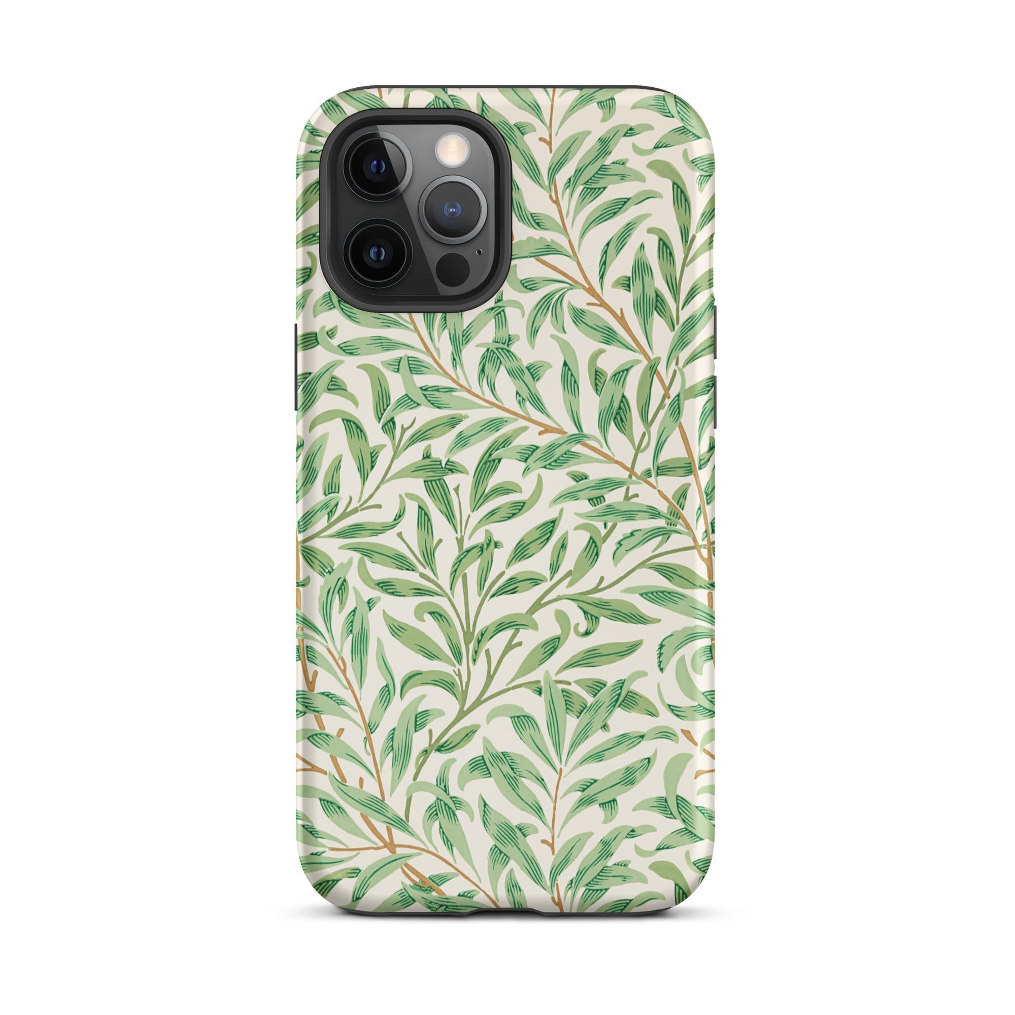 Willow Bough William Morris Leaf Pattern Iphone Case, 12 Pro Max / Matte, Willow Patterned Iphone Case