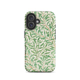 Willow Bough - William Morris Leaf Pattern Iphone Case, 16 / Matte, Leaf-patterned Phone Case