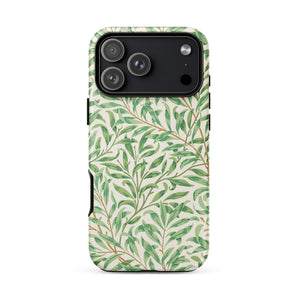 Willow Bough - William Morris Leaf Pattern Iphone Case, 17 Pro Max / Matte, Mobile Phone Cases, Toby Leon