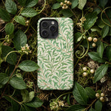 Willow Bough - William Morris Leaf Pattern Iphone Case, Mobile Phone Cases, Toby Leon