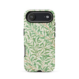 Willow Bough - William Morris Leaf Pattern Phone Case Iphone 17 Air / Matte Green Leafy Patterned Textured Surface Dual, Verdant Victorian