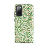 Willow Bough - William Morris Leaf Pattern Phone Case, Samsung Galaxy S20 Fe / Matte, Mobile Cases, Toby Leon